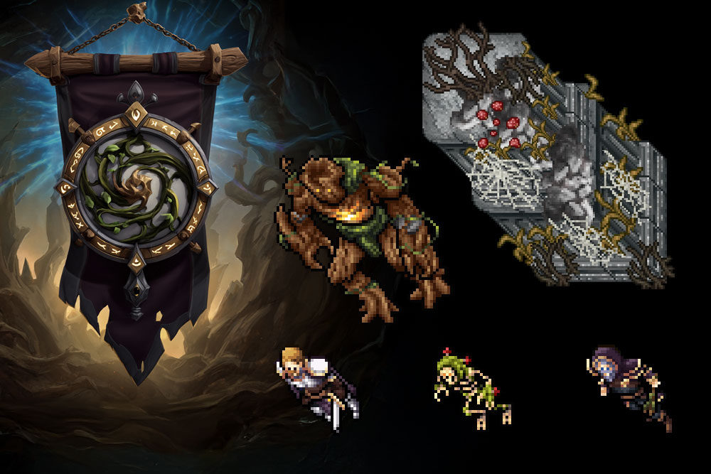 Custom pixel art