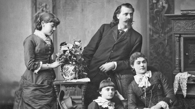 Buffalo Bill and his family